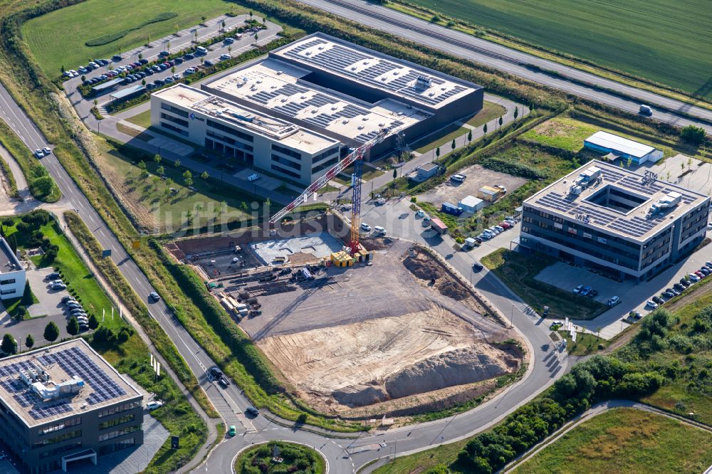 Luftbild Rülzheim - Firmengelände der MTS Group in Rülzheim im Bundesland Rheinland-Pfalz, Deutschland