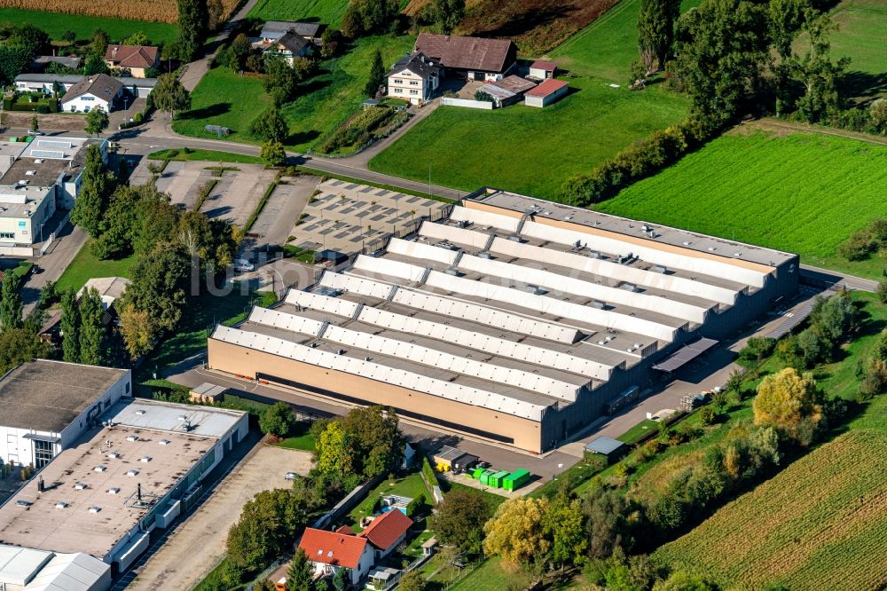 Kippenheim aus der Vogelperspektive: Firmengelände der Neugart Getriebebau in Kippenheim im Bundesland Baden-Württemberg, Deutschland