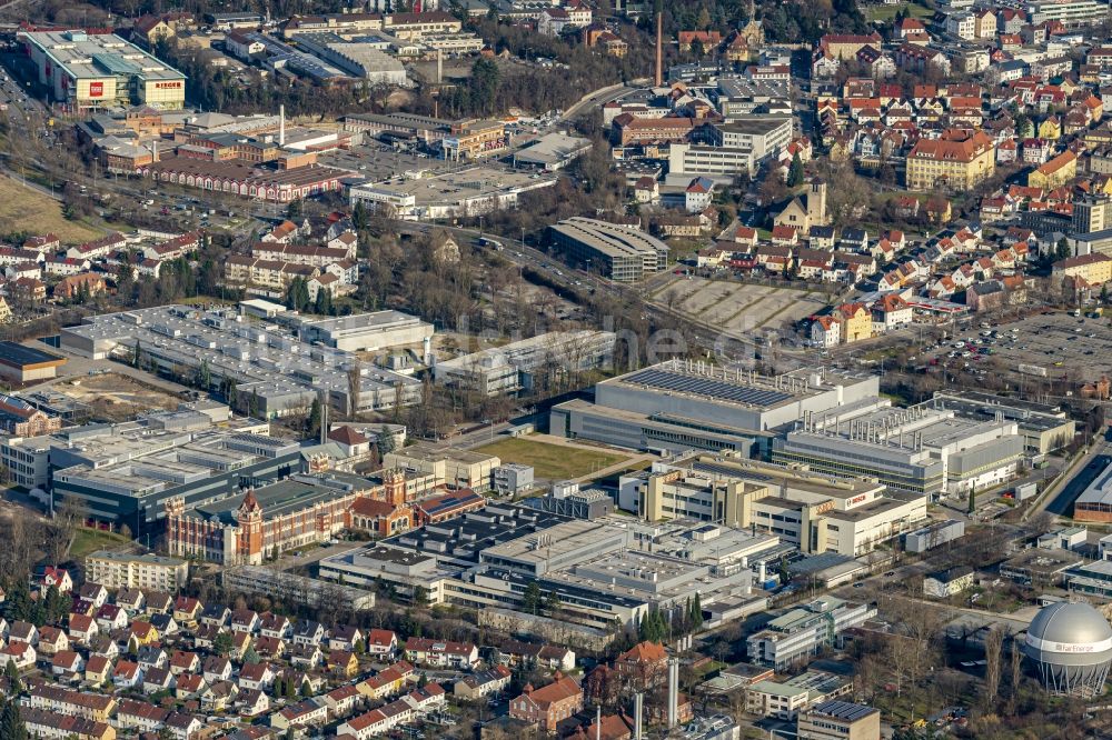 Luftbild Reutlingen - Firmengelände der Robert Bosch GmbH in Reutlingen im Bundesland Baden-Württemberg, Deutschland