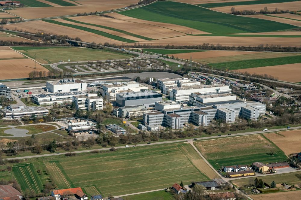 Schwieberdingen von oben - Firmengelände der Robert Bosch GmbH in Schwieberdingen im Bundesland Baden-Württemberg, Deutschland