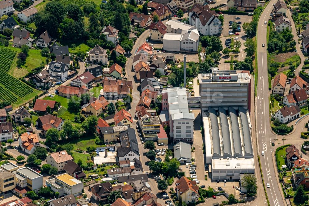 Luftbild Bühlertal - Firmengelände der Robert Bosch GmbH, Werk Bühlertal in Bühlertal im Bundesland Baden-Württemberg, Deutschland