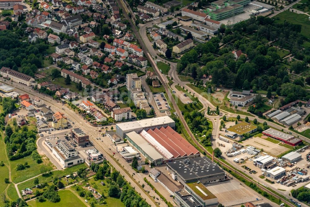 Freudenstadt von oben - Firmengelände der Robert Bürkle GmbH Maschinenbau in Freudenstadt im Bundesland Baden-Württemberg, Deutschland