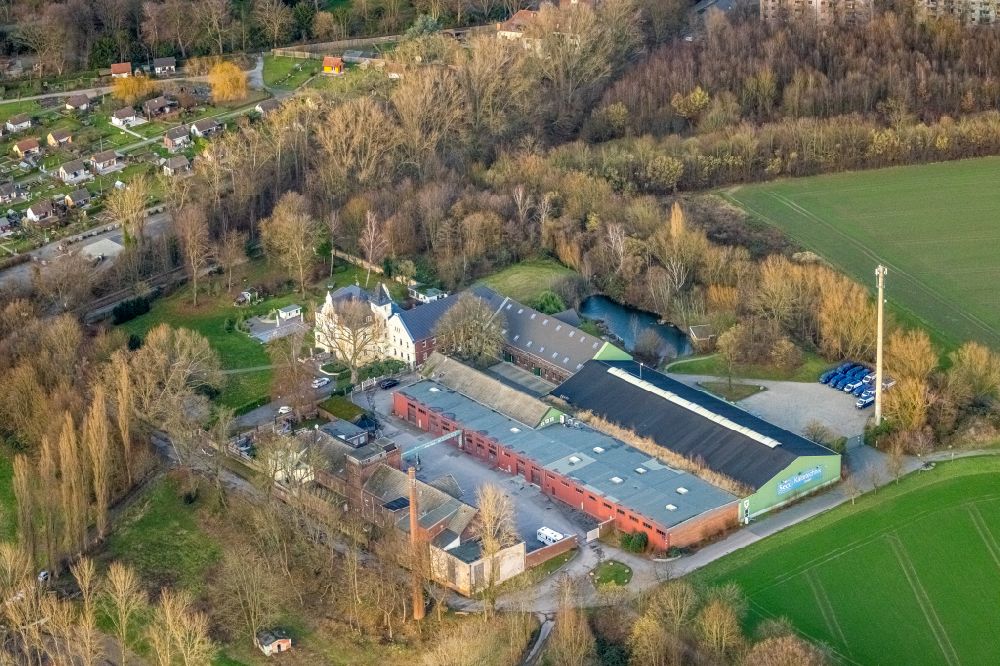 Luftaufnahme Essen - Firmengelände der Seco Kältetechnik GmbH im Ortsteil Wattenscheid in Essen im Bundesland Nordrhein-Westfalen, Deutschland
