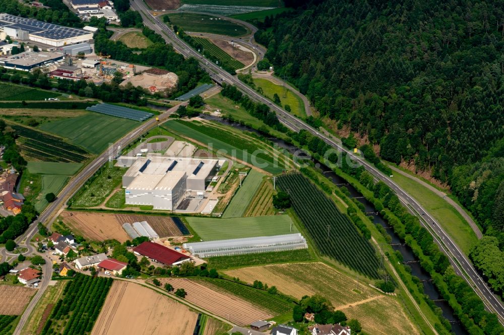 Luftbild Waldkirch - Firmengelände der Sick AG in Waldkirch im Bundesland Baden-Württemberg, Deutschland