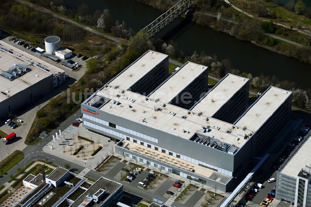 Luftbild Forchheim - Firmengelände der Siemens Healthineers AG in Forchheim im Bundesland Bayern, Deutschland