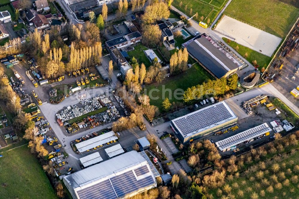 Meißenheim aus der Vogelperspektive: Firmengelände der Zürcher Bau GmbH in Meißenheim im Bundesland Baden-Württemberg, Deutschland