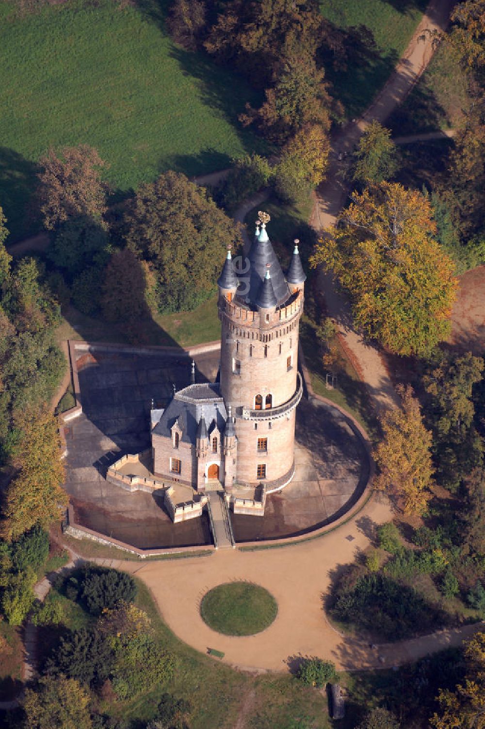 Luftaufnahme Potsdam - Flatowturm