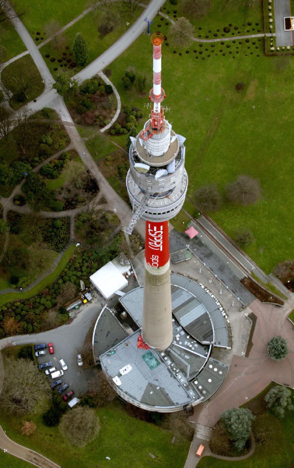 Florianturm ist ein TK-Turm und Wahrzeichen von Dortmund in