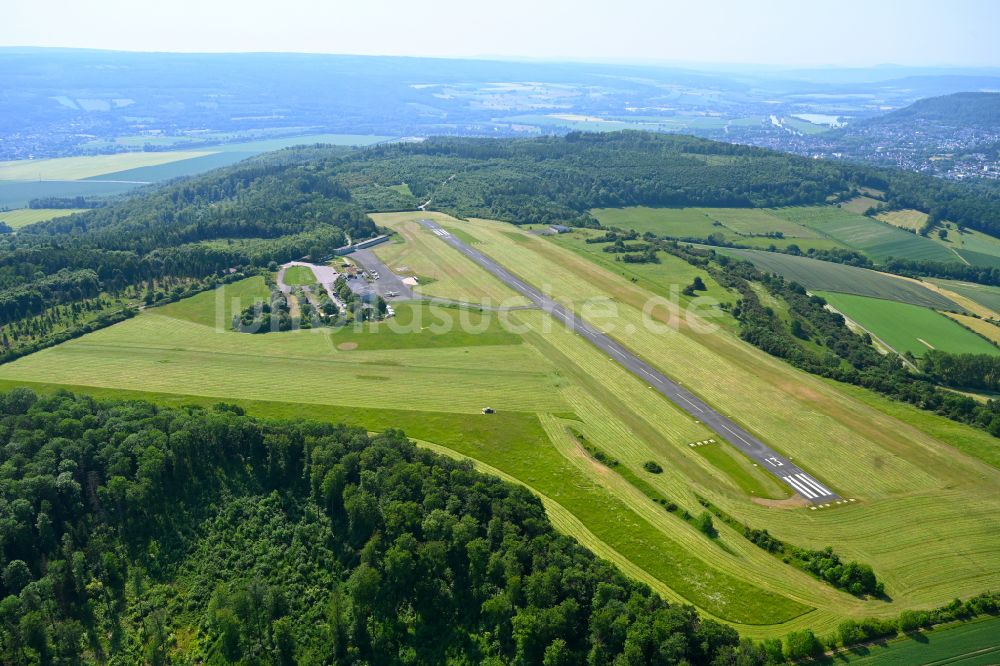 Luftbild Brenkhausen - Flugplatz in Brenkhausen im Bundesland Nordrhein-Westfalen, Deutschland