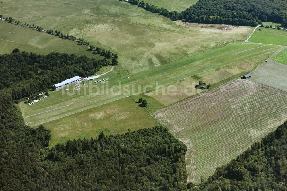 Luftbild Eichstätt - Flugplatz in Eichstätt im Bundesland Bayern, Deutschland