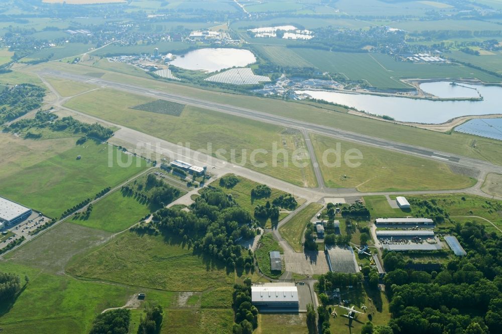 Luftaufnahme Nobitz - Flugplatz in Nobitz im Bundesland Thüringen, Deutschland