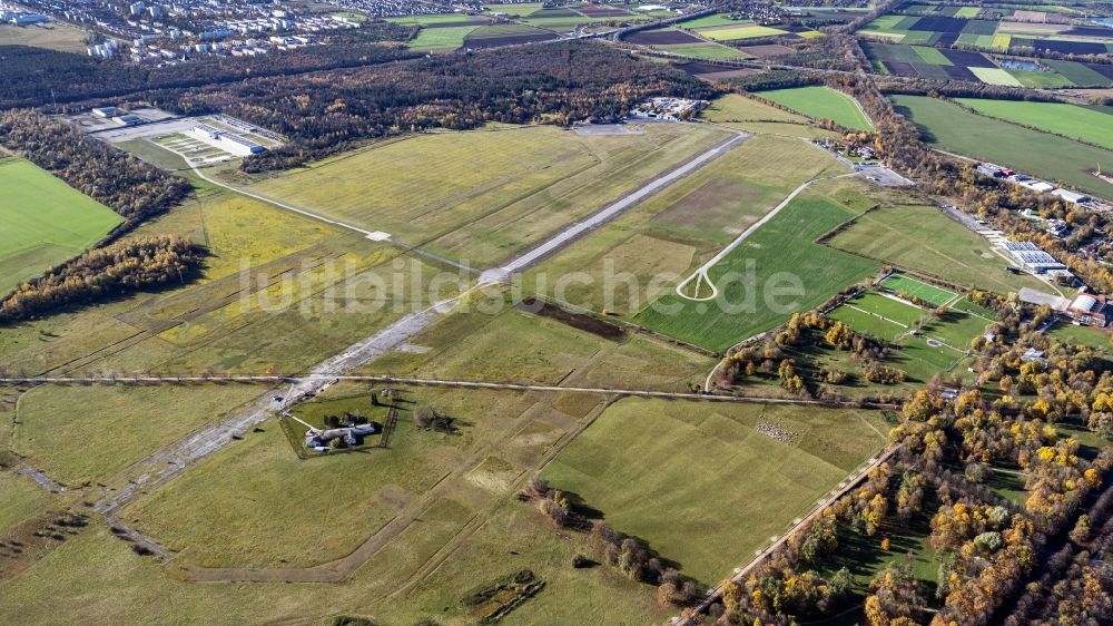Luftbild Oberschleißheim - Flugplatz in Oberschleißheim im Bundesland Bayern, Deutschland
