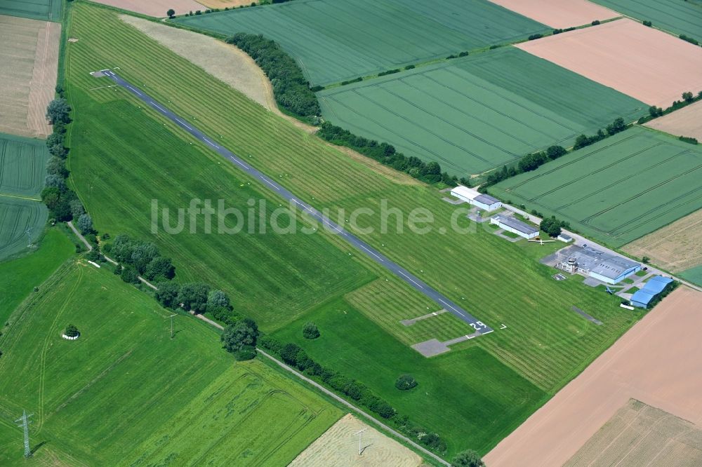 Luftbild Rinteln - Flugplatz in Rinteln im Bundesland Niedersachsen, Deutschland