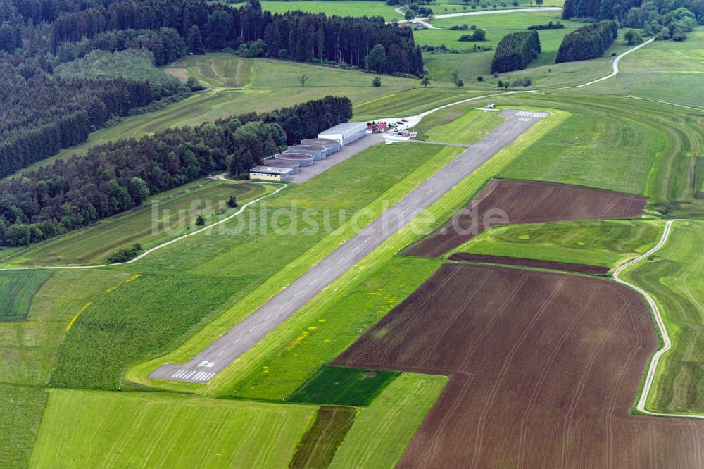 Luftbild Rottweil - Flugplatz in Rottweil im Bundesland Baden-Württemberg, Deutschland