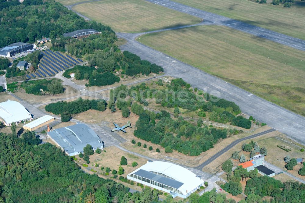 Luftbild Schacksdorf - Flugplatz in Schacksdorf im Bundesland Brandenburg, Deutschland