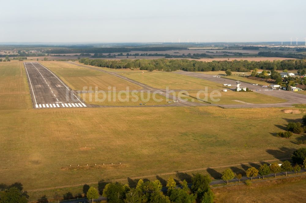 Luftbild Stendal - Flugplatz in Stendal im Bundesland Sachsen-Anhalt, Deutschland