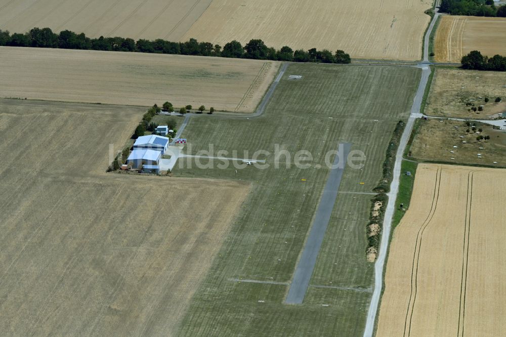 Luftaufnahme Umpferstedt - Flugplatz in Umpferstedt im Bundesland Thüringen, Deutschland
