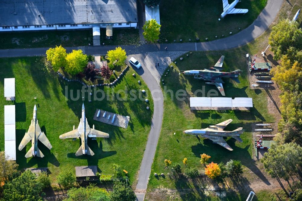 Luftaufnahme Cottbus - Flugplatzmuseum Cottbus im Bundesland Brandenburg