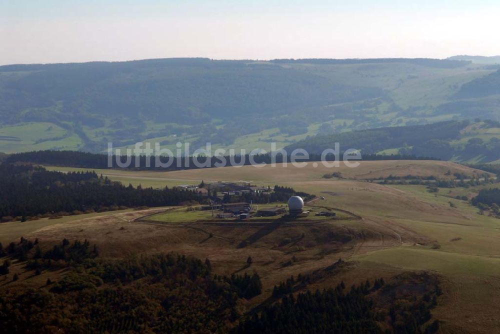 Luftbild Gersfeld/Rhön - Flugsportzentrum Wasserkuppe