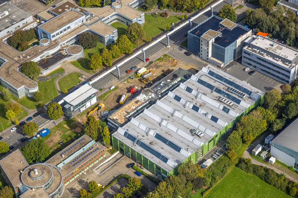 Luftbild Dortmund - Forschungs- Gebäude und Bürokomplex an der Emil-Figge-Straße am Technologiezentrum Dortmund in Dortmund im Bundesland Nordrhein-Westfalen, Deutschland