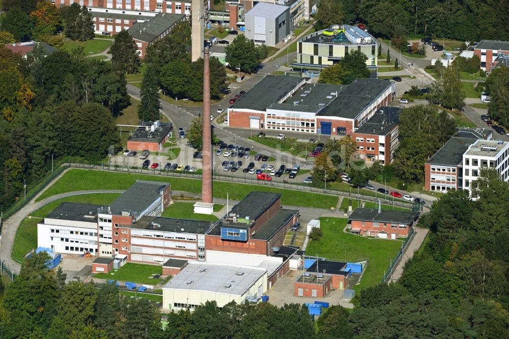 Luftaufnahme Geesthacht - Forschungs- Gebäude und Bürokomplex Innovationszentrum in Geesthacht im Bundesland Schleswig-Holstein, Deutschland