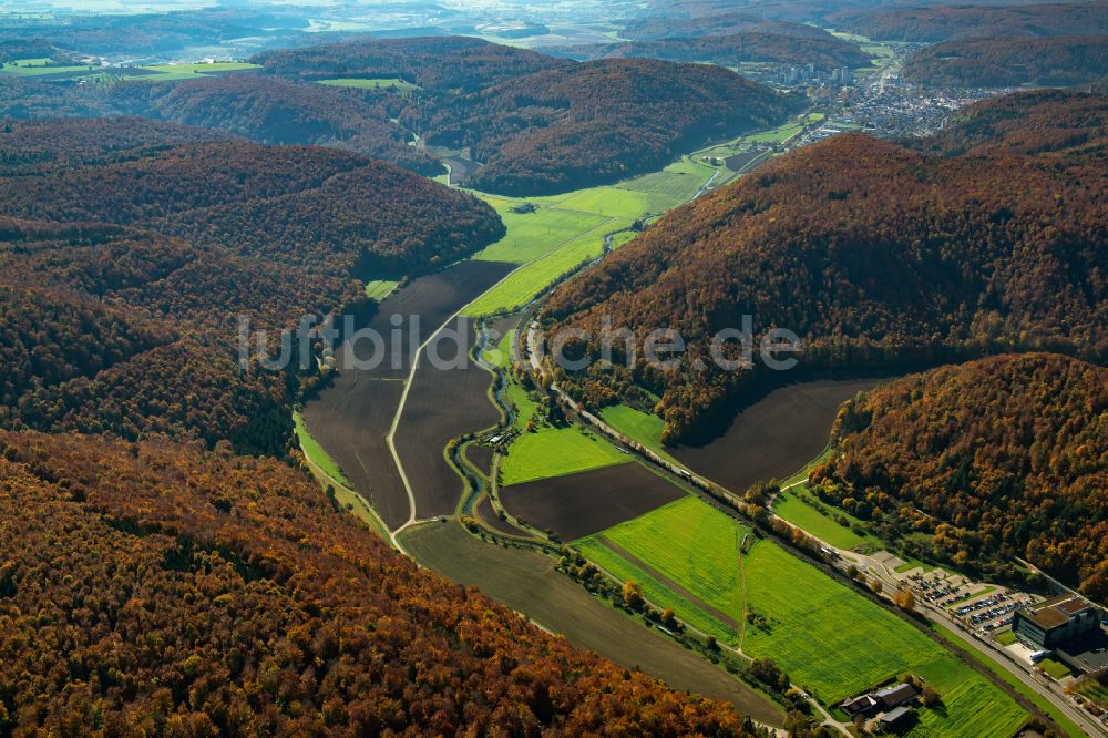 Luftbild Weiler - Forstgebiete in einem Waldgebiet in Weiler im Bundesland Baden-Württemberg, Deutschland