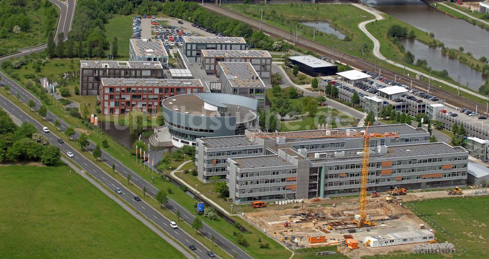 Luftaufnahme Wolfsburg - Forum AutoVision Wolfsburg