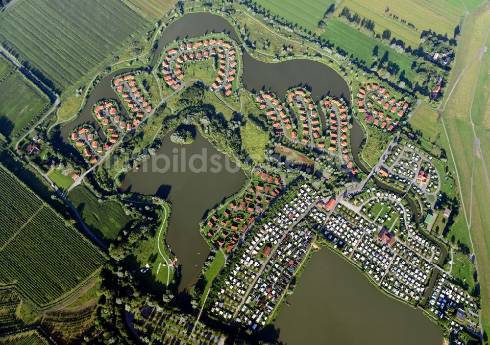 Luftaufnahme Otterndorf - Freizeitanlage See Achtern Diek in Otterndorf-Norderteil im Bundesland Niedersachsen