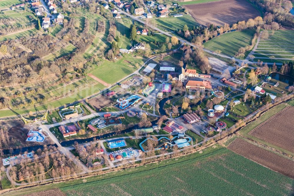 Luftbild Morsbronn-les-Bains - Freizeitpark Didiland in Morsbronn-les-Bains in Grand Est, Frankreich