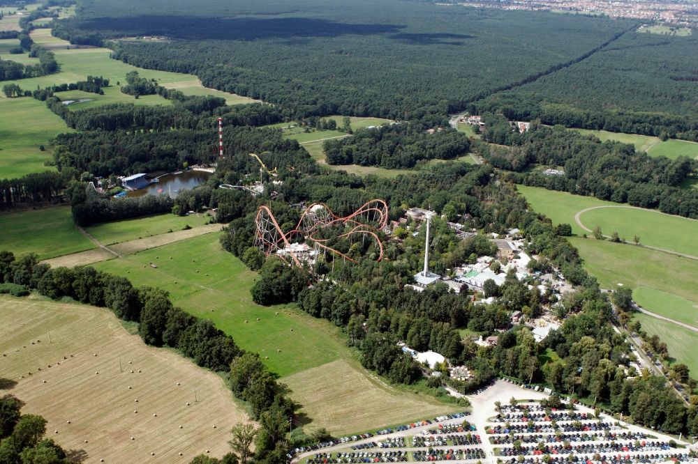 Luftbild Haßloch - Freizeitpark in Haßloch im Bundesland Rheinland-Pfalz