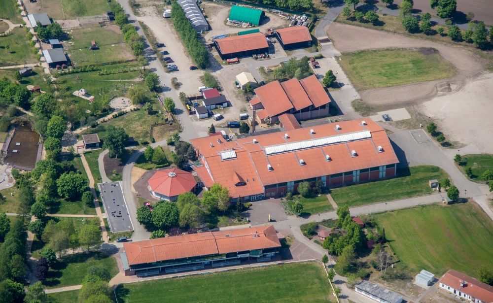 Paaren im Glien aus der Vogelperspektive: Freizeitzentrum Erlebnispark Paaren in Paaren im Bundesland Brandenburg, Deutschland