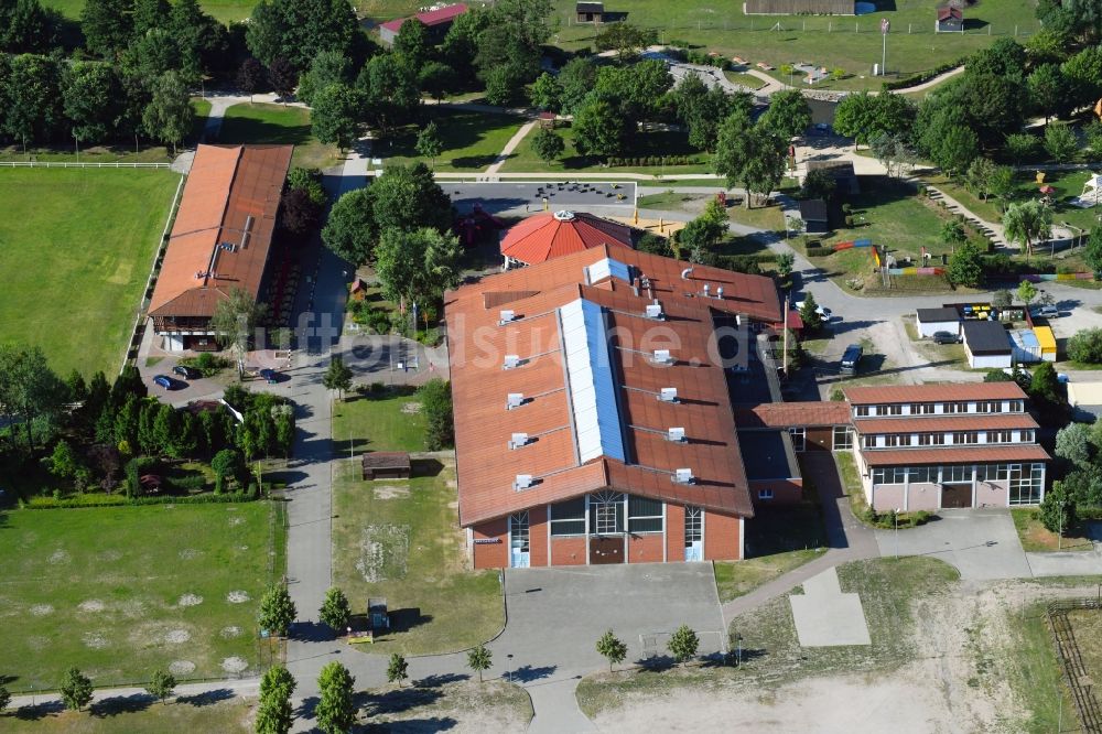 Luftbild Paaren im Glien - Freizeitzentrum Erlebnispark Paaren in Paaren im Glien im Bundesland Brandenburg, Deutschland