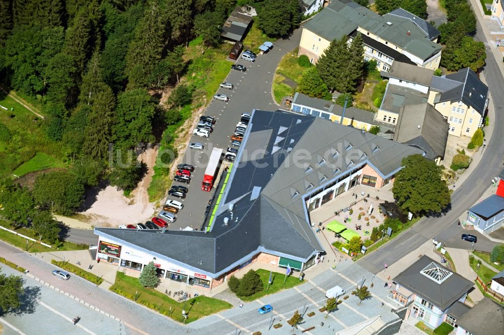 Luftbild Oberhof - Freizeitzentrum mit dem Exotarium Oberhof an der Crawinkler Straße in Oberhof im Bundesland Thüringen, Deutschland
