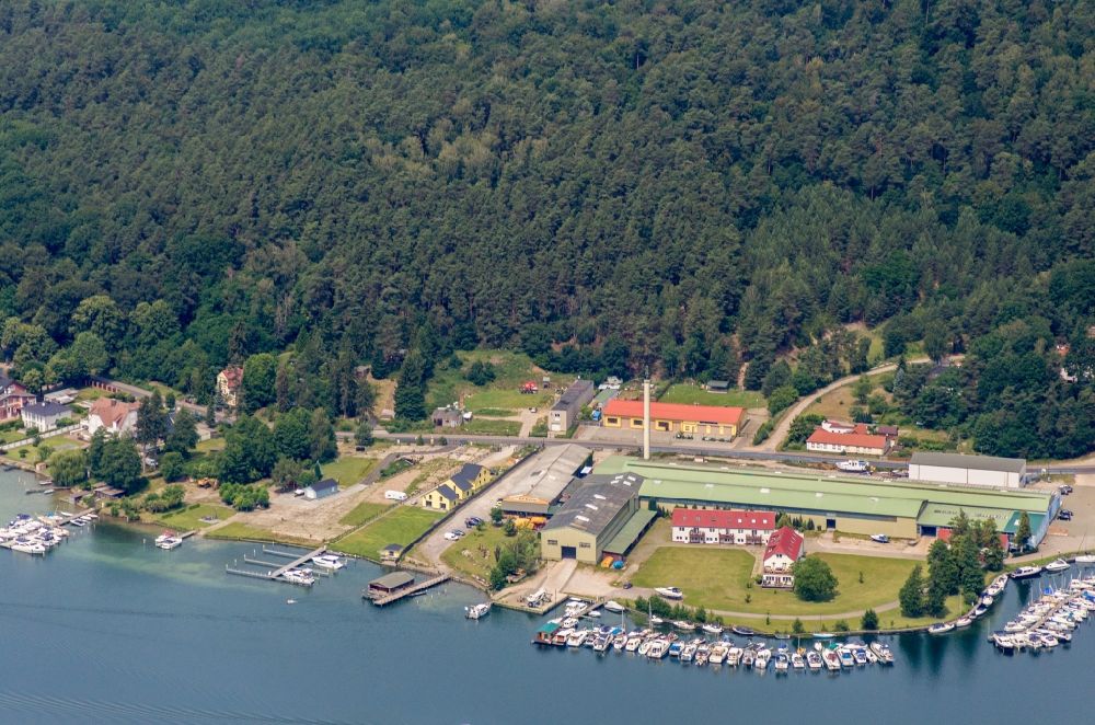 Luftaufnahme Joachimsthal - Freizeitzentrum in Joachimsthal im Bundesland Brandenburg, Deutschland