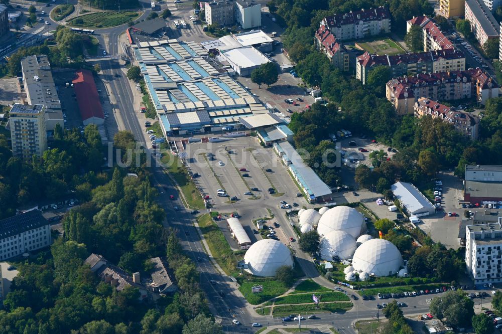 Szczecin - Stettin aus der Vogelperspektive: Freizeitzentrum Kids Arena in Szczecin - Stettin in Woiwodschaft Westpommern, Polen