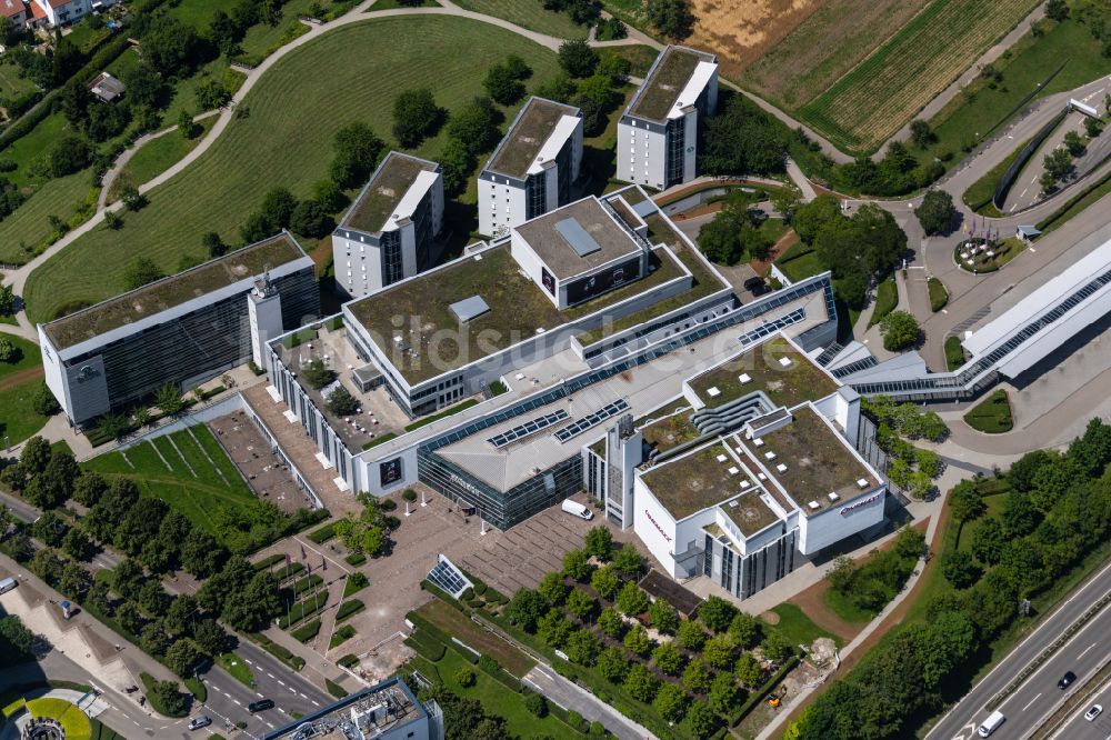Luftaufnahme Stuttgart - Freizeitzentrum - Kino - Gebäude in Stuttgart im Bundesland Baden-Württemberg, Deutschland