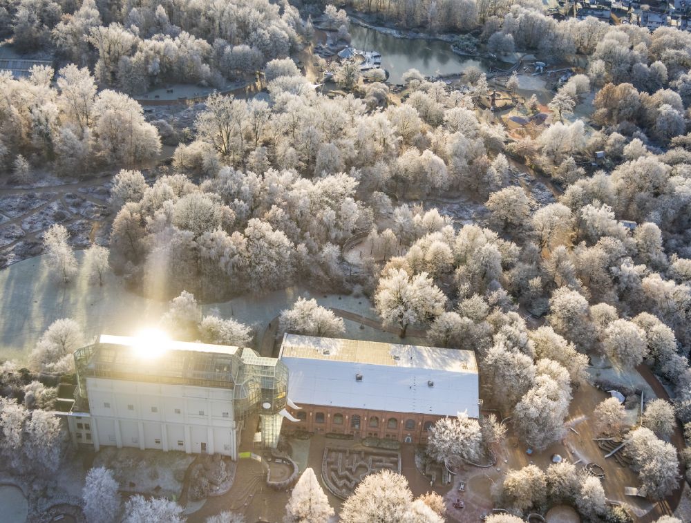 Luftaufnahme Hamm - Freizeitzentrum der Maximilianpark Hamm GmbH im Ortsteil Werries in Hamm im Bundesland Nordrhein-Westfalen, Deutschland