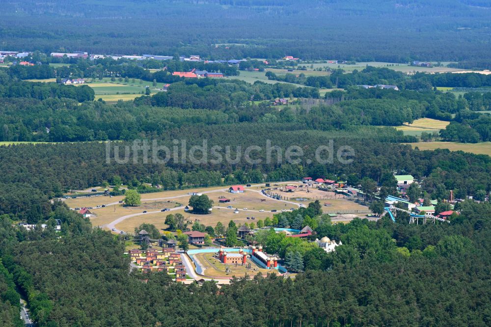 Luftbild Stukenbrock - Freizeitzentrum Safariland Stukenbrock in Stukenbrock im Bundesland Nordrhein-Westfalen, Deutschland
