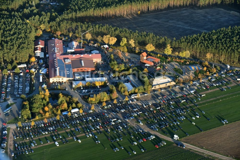 Luftaufnahme Klaistow - Freizeitzentrum Spargel- und Erlebnishof Klaistow im Bundesland Brandenburg