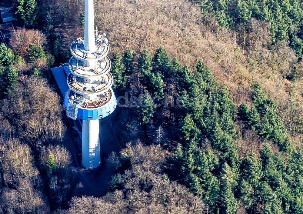 Luftbild Ihringen - Funkturm und Sendeanlage als Grundnetzsender in Ihringen im Bundesland Baden-Württemberg, Deutschland