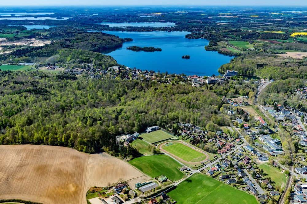Luftbild Malente - Fußballstadion Uwe Seeler Fußball Park im Ortsteil Bad Malente-Gremsmühlen in Malente im Bundesland Schleswig-Holstein