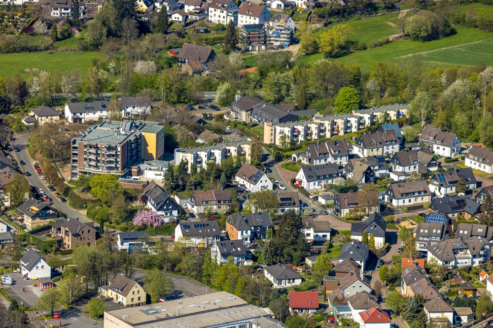 Luftbild Sprockhövel - Gebäude des Altersheim - Seniorenresidenz am Perthes-Ring in Sprockhövel im Bundesland Nordrhein-Westfalen, Deutschland