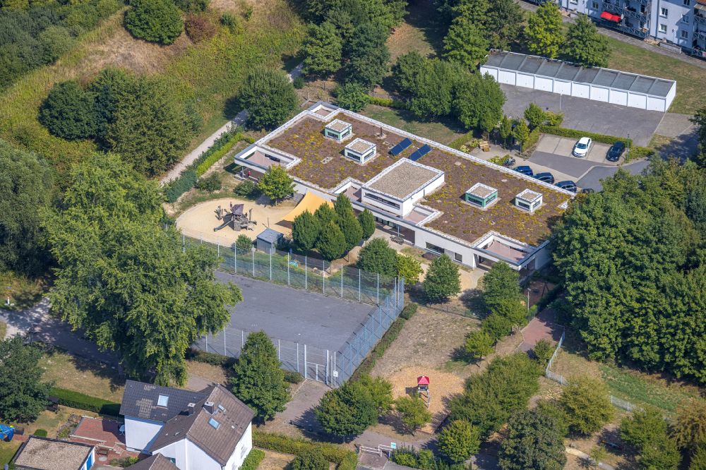Luftbild Hamm - Gebäude der KITA Kindertagesstätte - Kindergarten Jakobs-Brunnen in Hamm im Bundesland Nordrhein-Westfalen, Deutschland