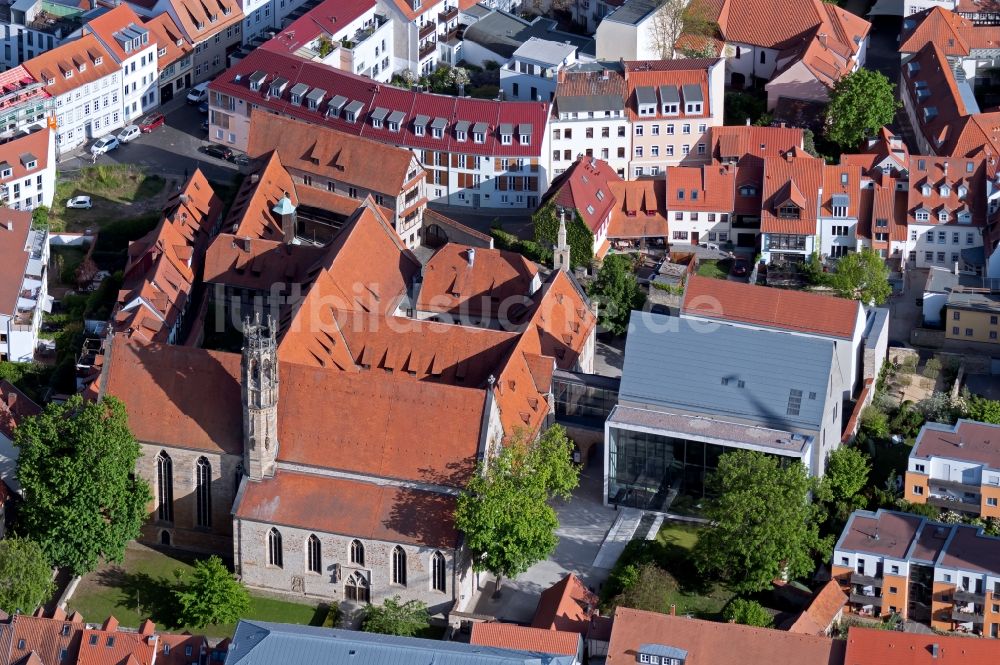 Luftbild Erfurt - Gebäudekomplex des Klosters Augustinerkloster in Erfurt im Bundesland Thüringen, Deutschland