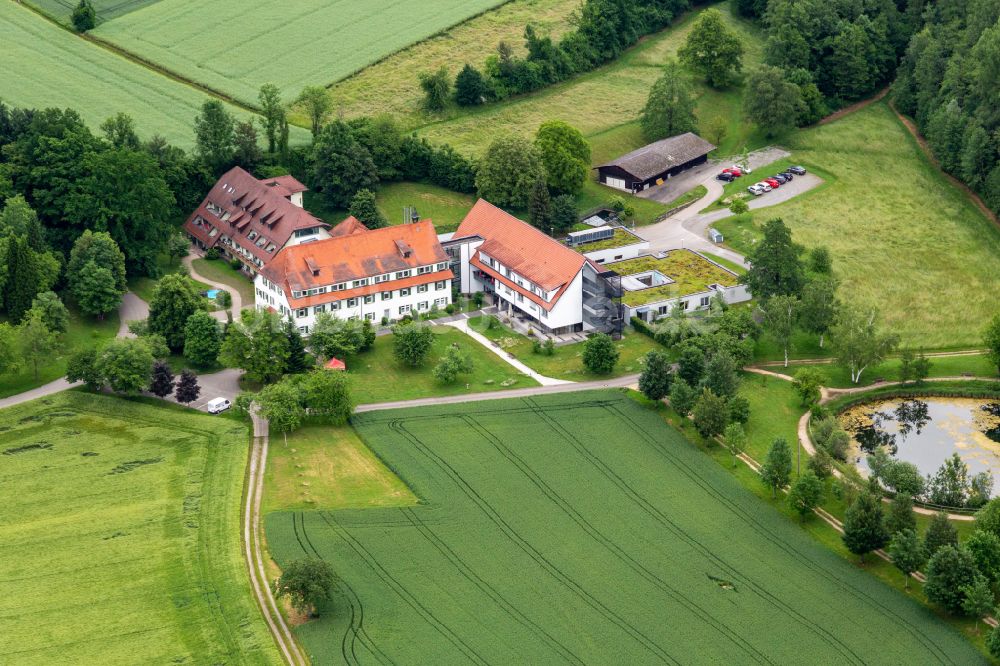 Luftaufnahme Salem - Gebäude des Alten- und Pflegeheim Wespach in Salem im Bundesland Baden-Württemberg, Deutschland