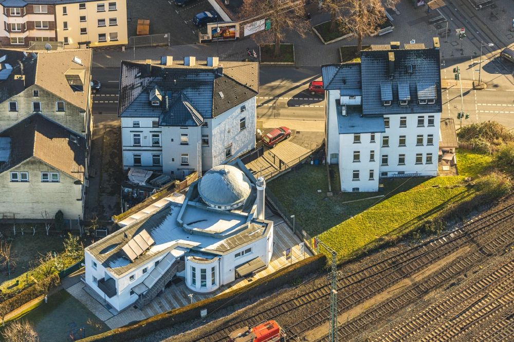 Luftbild Witten - Gebäude des bosnischen Kulturzentrum der Gemeinde Witten - BKC Witten e.V. in Witten im Bundesland Nordrhein-Westfalen, Deutschland