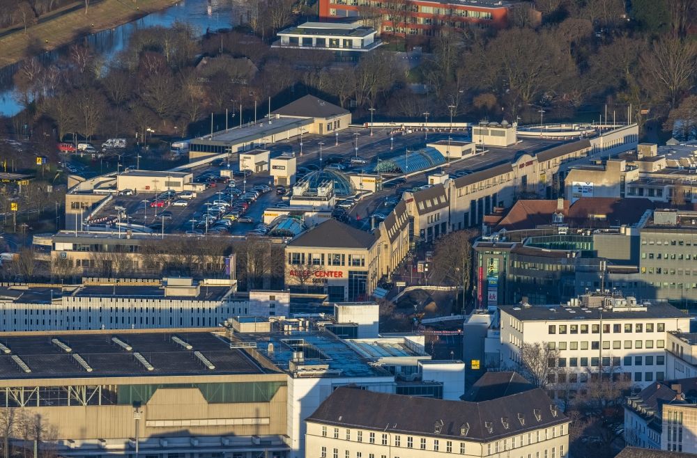 Luftbild Hamm - Gebäude des Einkaufszentrum Allee-Center in Hamm im Bundesland Nordrhein-Westfalen