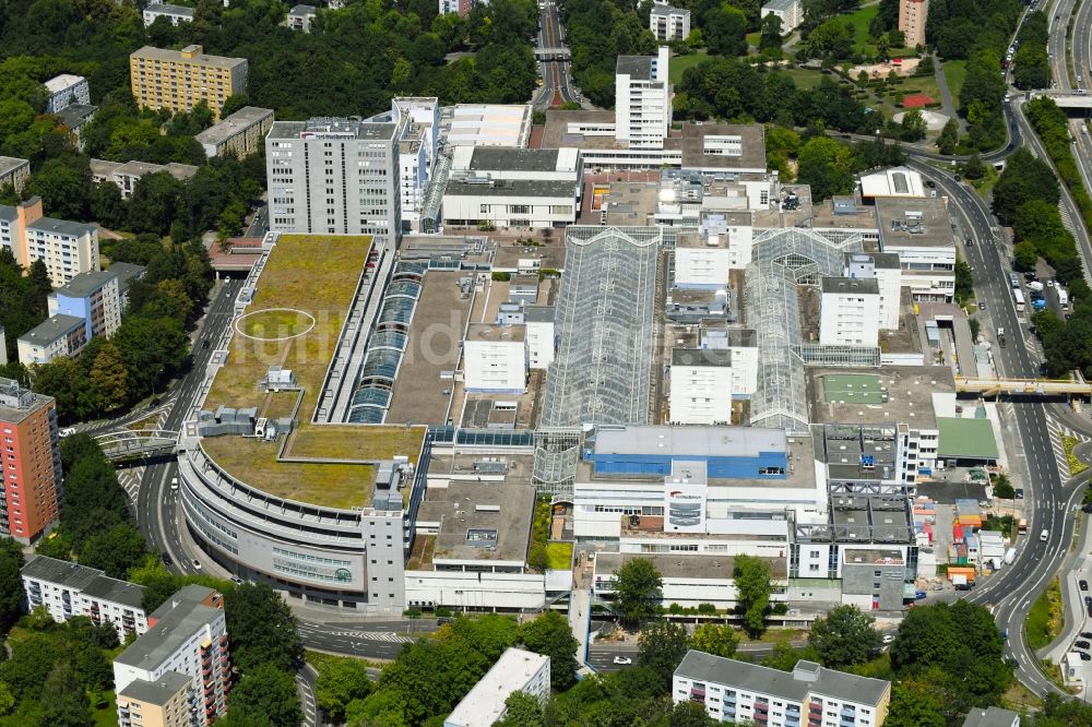 Luftbild Frankfurt am Main - Gebäude des Einkaufszentrum Nordwest Zentrum in Frankfurt am Main im Bundesland Hessen