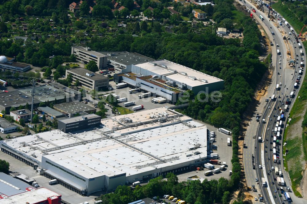 Luftbild Hamburg - Gebäude des Großhandelszentrum Chefs Culinar Nord in Hamburg, Deutschland