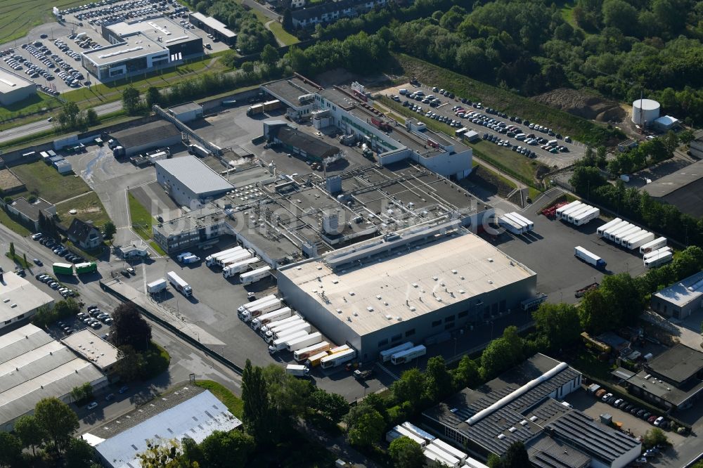 Luftaufnahme Lübbecke - Gebäude des Großhandelszentrum Westfleisch SCE mbH in Lübbecke im Bundesland Nordrhein-Westfalen, Deutschland